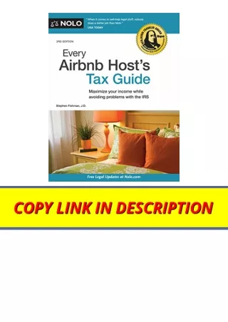 Ebook download Every Airbnb Hosts Tax Guide free acces