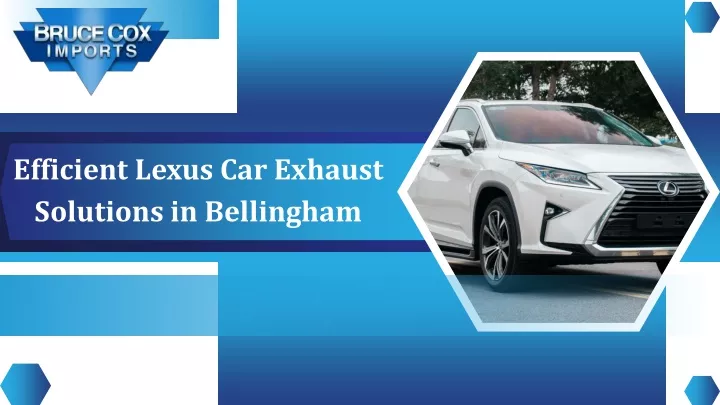 efficient lexus car exhaust solutions