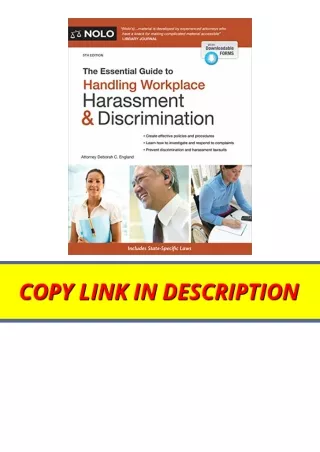 Ebook download Essential Guide to Handling Workplace Harassment and Discriminati