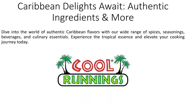 caribbean delights await authentic ingredients more