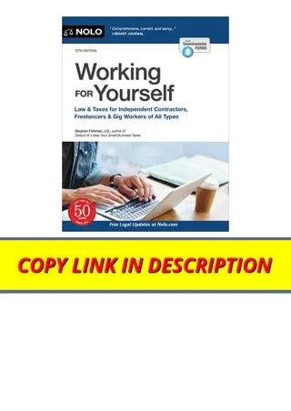 Kindle online PDF Working for Yourself Law and Taxes for Independent Contractors