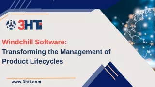 windchill software transforming the management