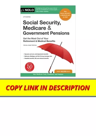 Ebook download Social Security Medicare and Government Pensions Get the Most Out