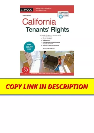 Download PDF California Tenants Rights unlimited