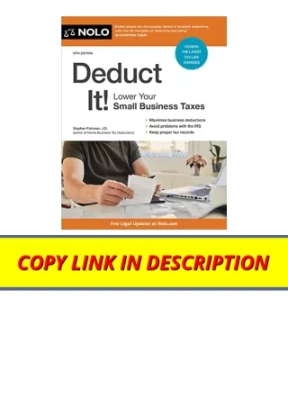 Download Deduct It Lower Your Small Business Taxes for android