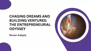 Spirit of Entrepreneurship: Fueling Innovation and Growth |Renan Adsply