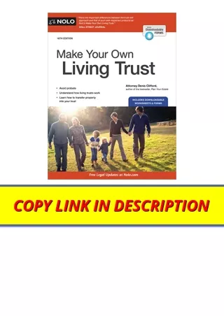 Ebook download Make Your Own Living Trust full
