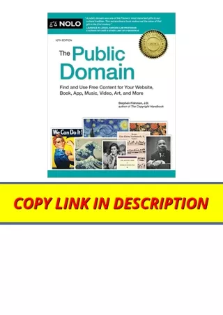 PDF read online Public Domain The How to Find and Use Copyright Free Writings Mu
