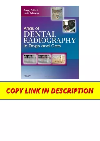 Download PDF Atlas of Dental Radiography in Dogs and Cats full