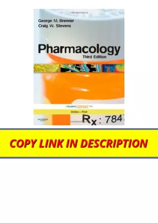 Download Pharmacology With STUDENT CONSULT Online Access free acces