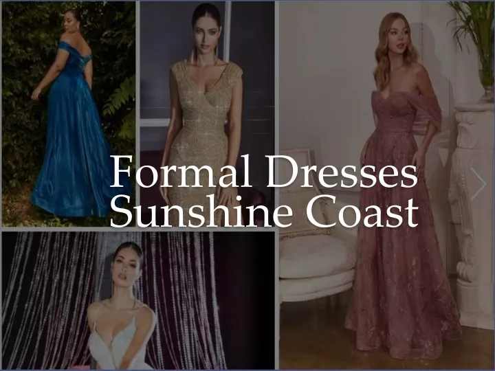 formal dresses sunshine coast