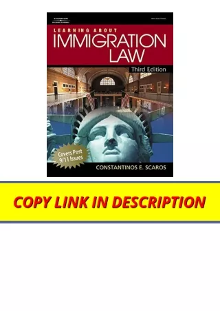 Ebook download Learning About Immigration Law free acces