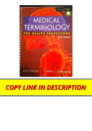 Kindle online PDF Medical Terminology for Health Professions unlimited