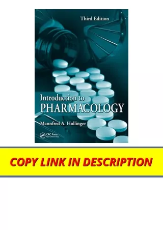 Kindle online PDF Introduction to Pharmacology for android