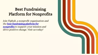 Best Fundraising Platform for Nonprofits