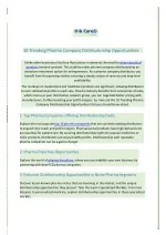 10 Trending Pharma Company Distributorship Opportunities - slide 1