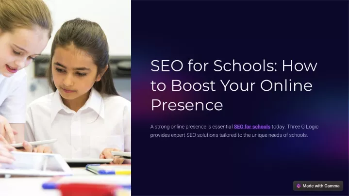 seo for schools how to boost your online presence