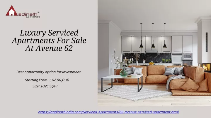 luxury serviced apartments for sale at avenue 62