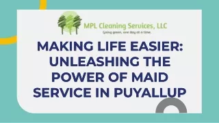 Maid Service Puyallup