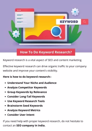 PPT - How to Do Proper Keyword Research PowerPoint Presentation, free ...