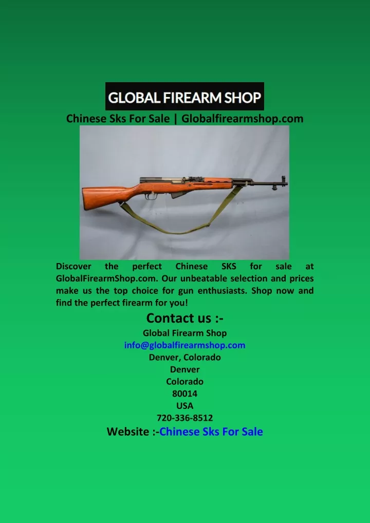 chinese sks for sale globalfirearmshop com