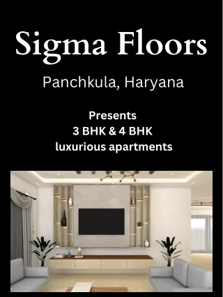 sigma floors panchkula haryana
