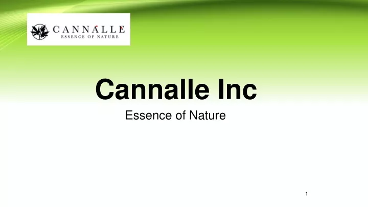 cannalle inc essence of nature