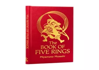 DOWNLOAD️ BOOK (PDF) The Book of Five Rings: The Strategy of the Samurai (Arcturus Silkbound Classics)