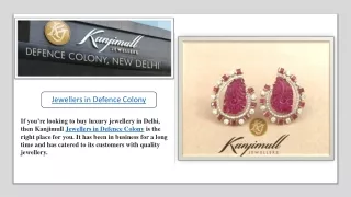 Jewellers in Defence Colony