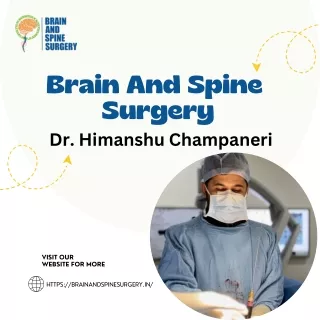 Brain and spine surgery