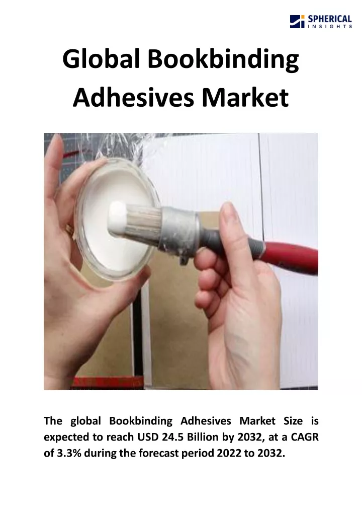 global bookbinding adhesives market