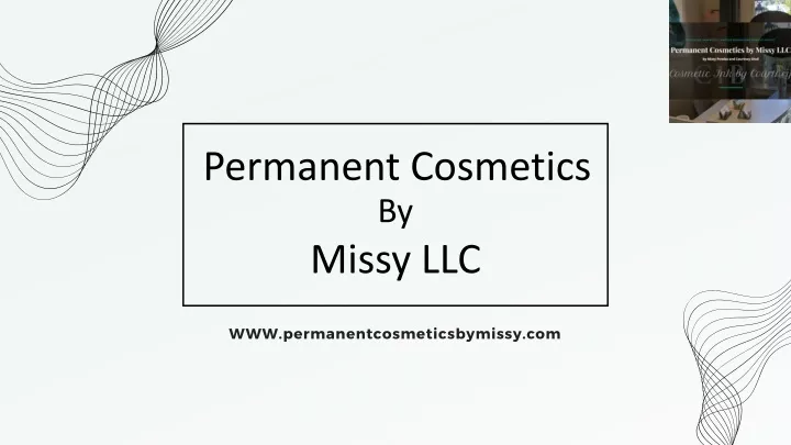 permanent cosmetics