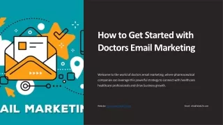How to Get Started with Doctors Email Marketing