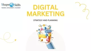 Digital Marketing strategy and planning