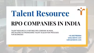 talent resource