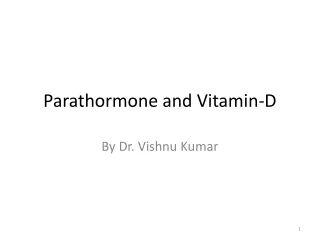 Paratormone and Vitamin-D