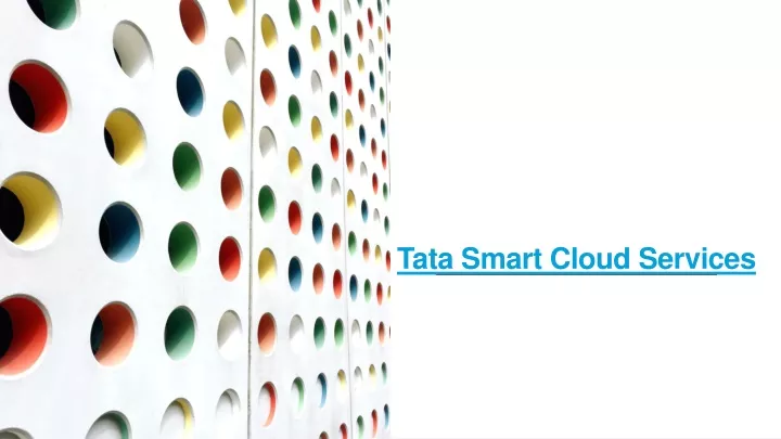 tata smart cloud services