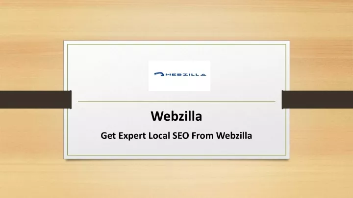 webzilla get expert local seo from webzilla
