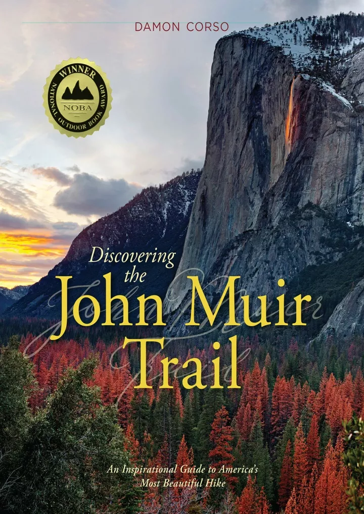 discovering the john muir trail an inspirational