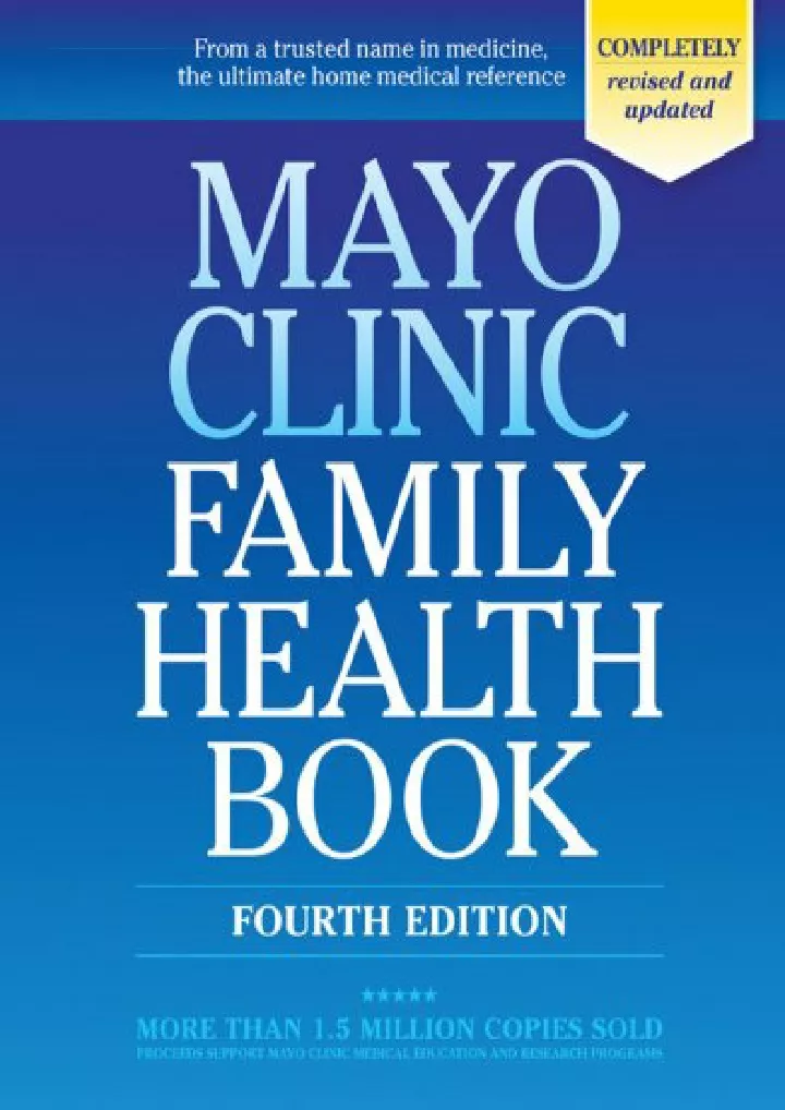 mayo clinic family health book download pdf read