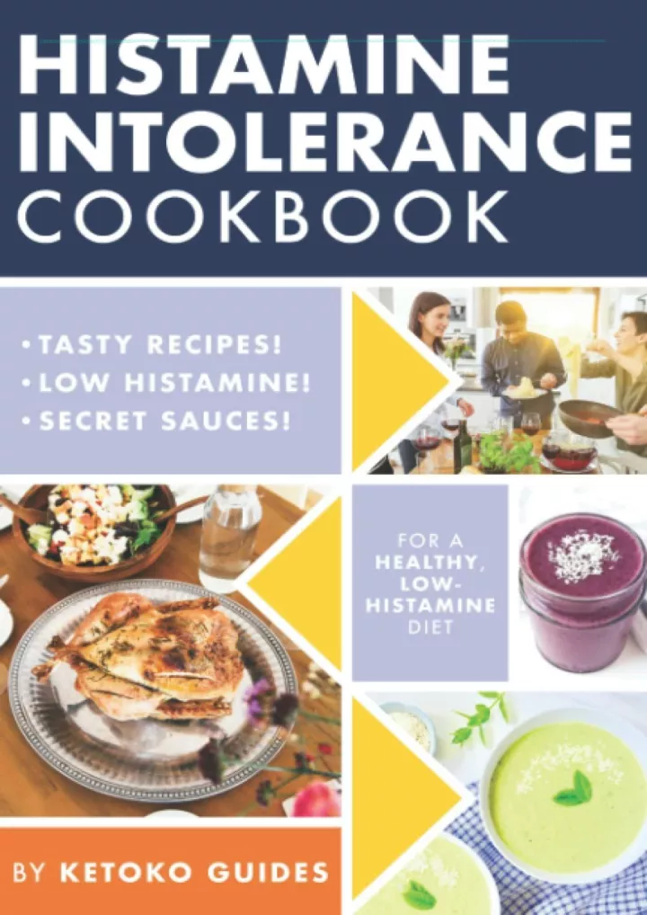 histamine intolerance cookbook delicious