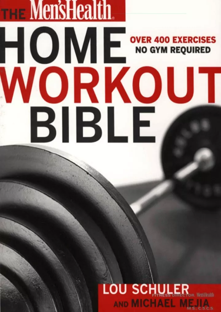 the men s health home workout bible download