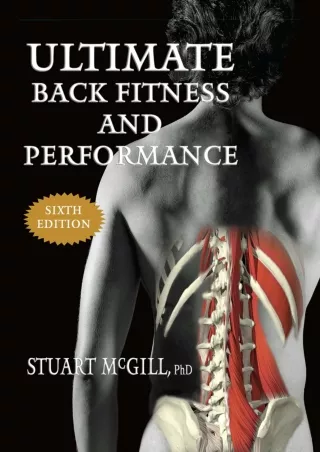 DOWNLOAD/PDF Ultimate Back Fitness and Performance-Sixth Edition ipad