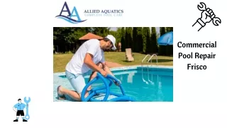 Commercial Pool Repair Frisco