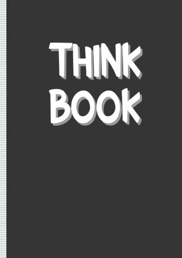 think book journal lined journal download