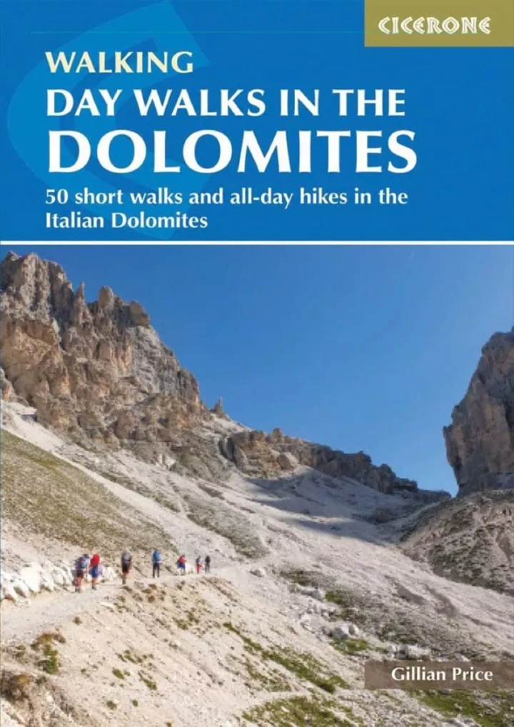day walks in the dolomites 50 short walks