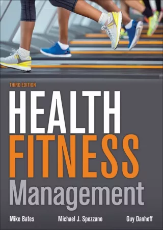 [PDF] DOWNLOAD Health Fitness Management epub