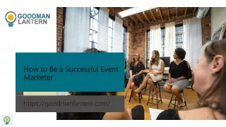 how to be a successful event marketer