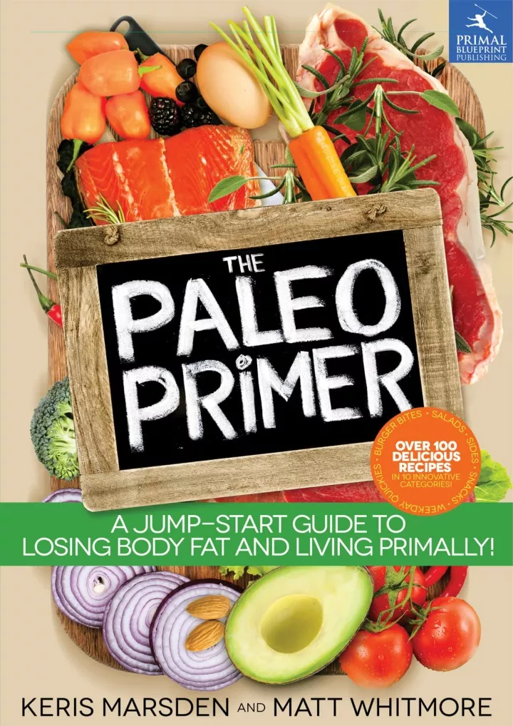 the paleo primer a jump start guide to losing