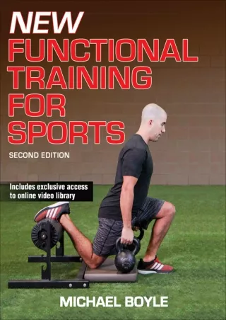 DOWNLOAD/PDF New Functional Training for Sports ipad